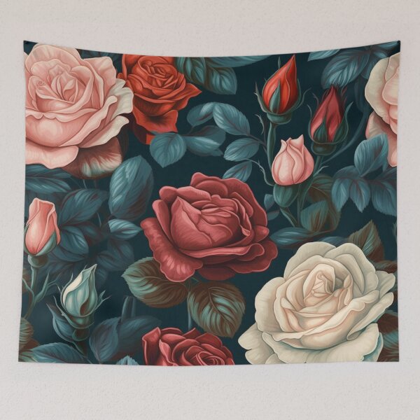 Item preview, Rose print designed and sold by HandCraftedArt.