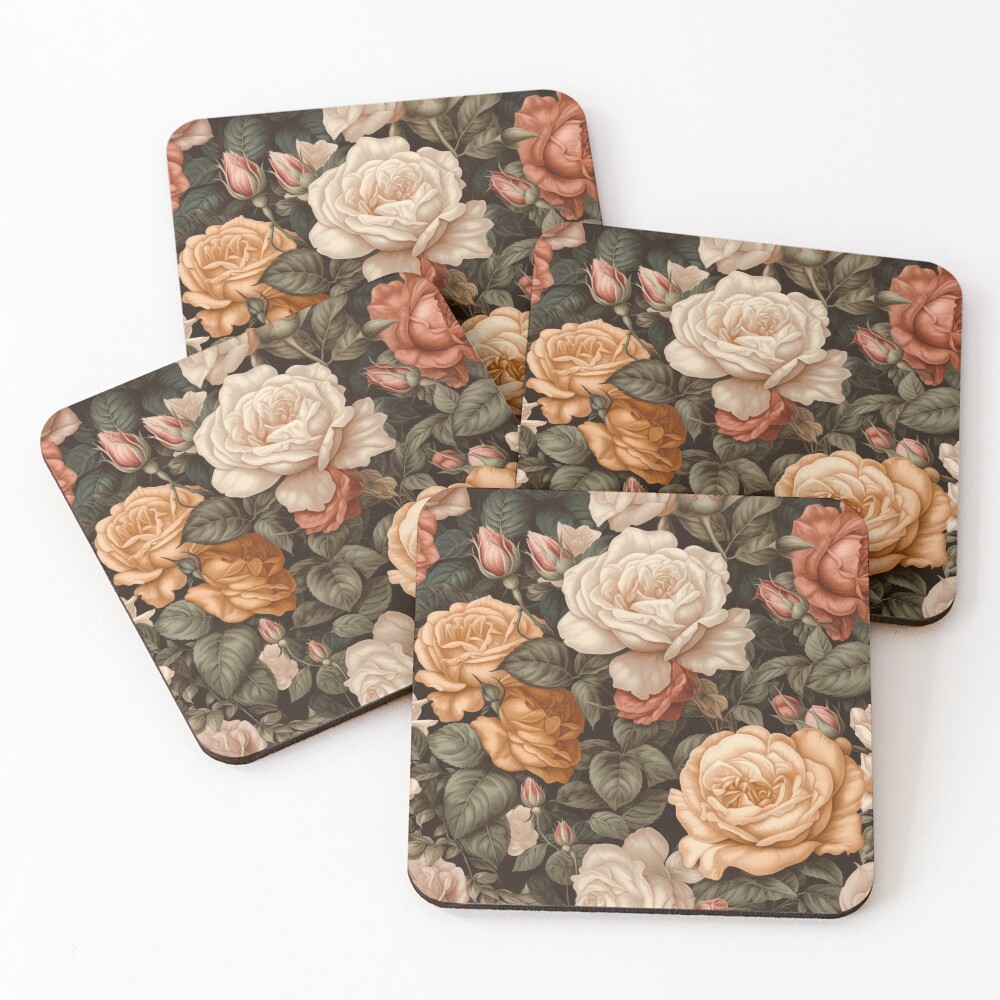 Item preview, Coasters (Set of 4) designed and sold by HandCraftedArt.