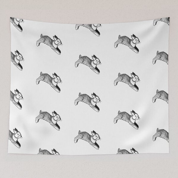 Item preview, The leaping bunny designed and sold by beepbeepdesigns.