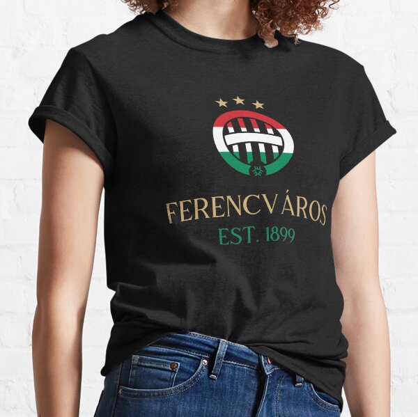 FC Ferencvaros Hungarian football club, Ferencvaros logo, grunge