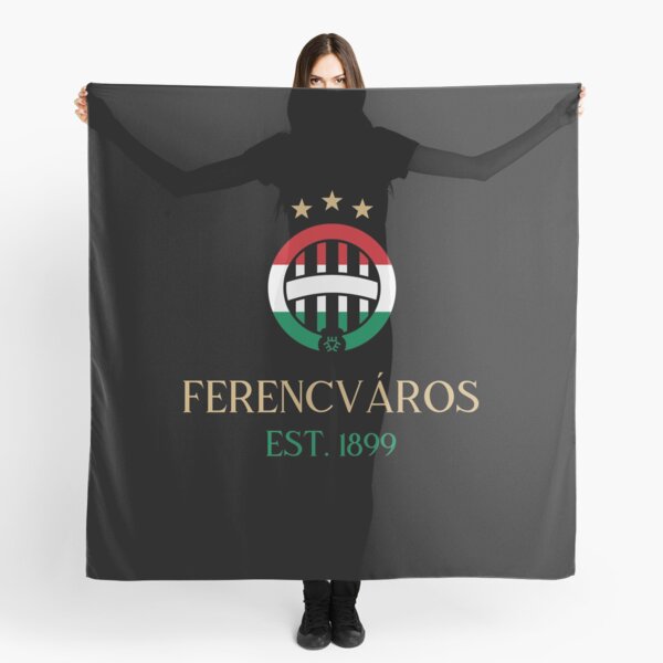 FC Ferencvaros Hungarian football club, Ferencvaros logo, grunge