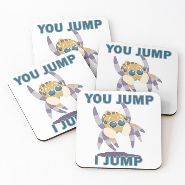 Item preview, Cute Jumping spider You jump I jump designed and sold by TiffanyYau.