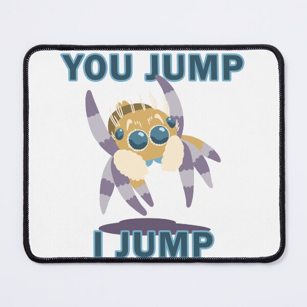 Item preview, Cute Jumping spider You jump I jump designed and sold by TiffanyYau.