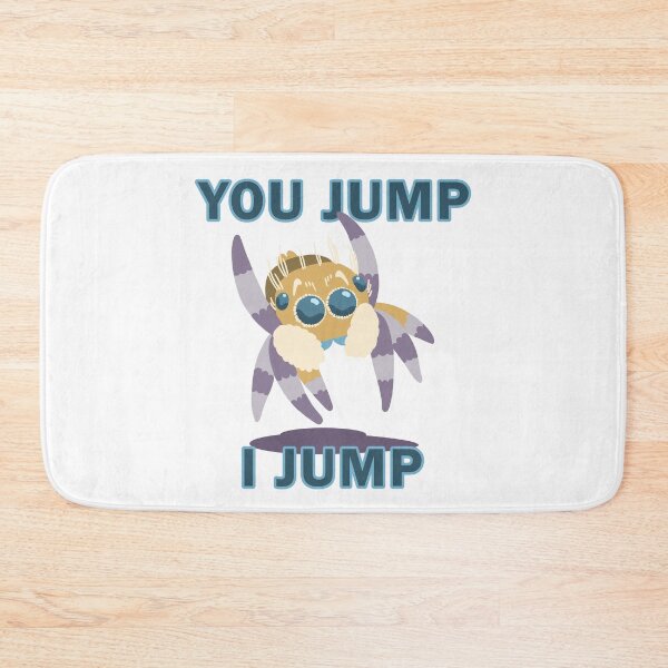 Item preview, Cute Jumping spider You jump I jump designed and sold by TiffanyYau.