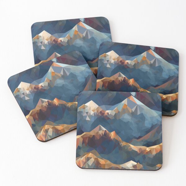 Item preview, Overlapping Mountains designed and sold by Ian's Creations.