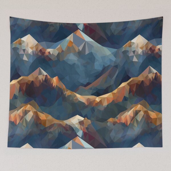 Item preview, Overlapping Mountains designed and sold by Ian's Creations.