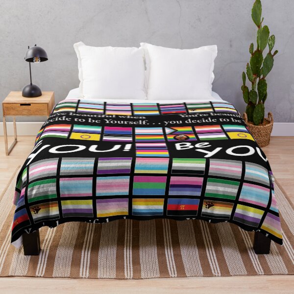 Item preview, Be You LGBTQIA+ Flags designed and sold by TheirChoice.