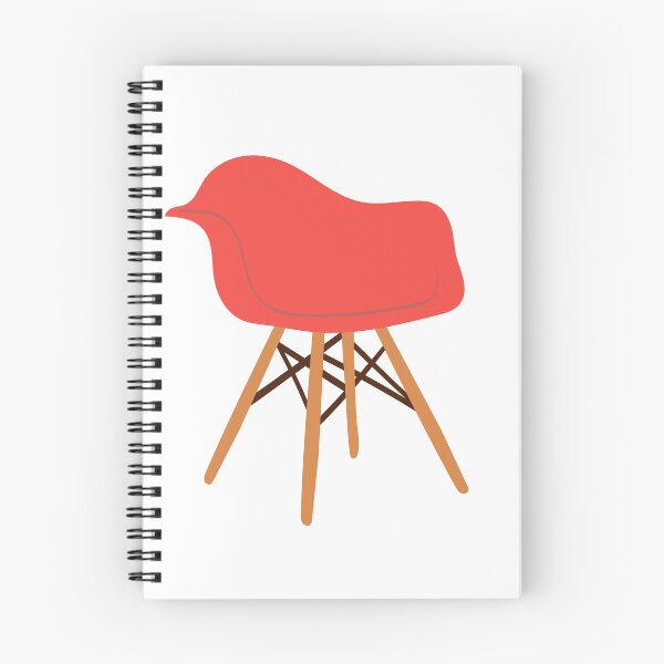 Item preview, Red Mid century Chair designed and sold by BrunchClub.