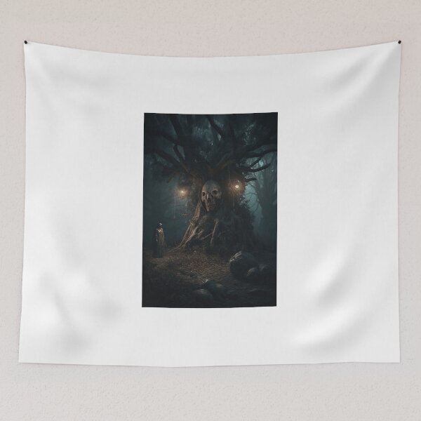 Artikelvorschau, Dark Forest Altar Scene #1 entworfen und verkauft von Free-Your-Mind-.