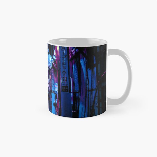 Item preview, Blue Tokyo Alleys designed and sold by Neondreamscapes.