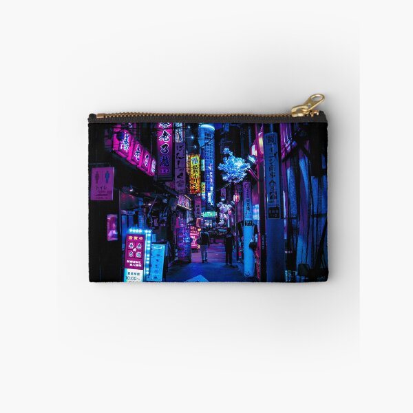 Item preview, Blue Tokyo Alleys designed and sold by Neondreamscapes.