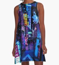 Blade Runner Vibes A-Line Dress
