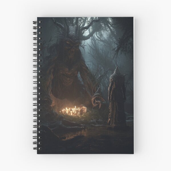 Artikelvorschau, Dark Forest Altar Scene #2 entworfen und verkauft von Free-Your-Mind-.