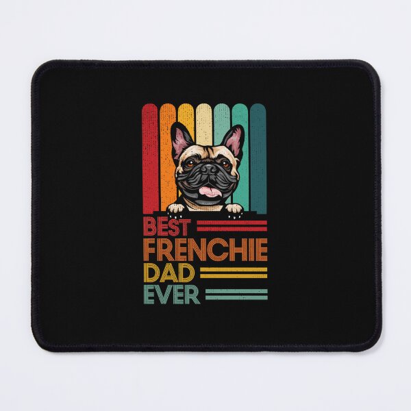 Item preview, Vintage Best French Bulldog Dad Ever Father's Day Dogs Lover designed and sold by TheSpottedDogAp.