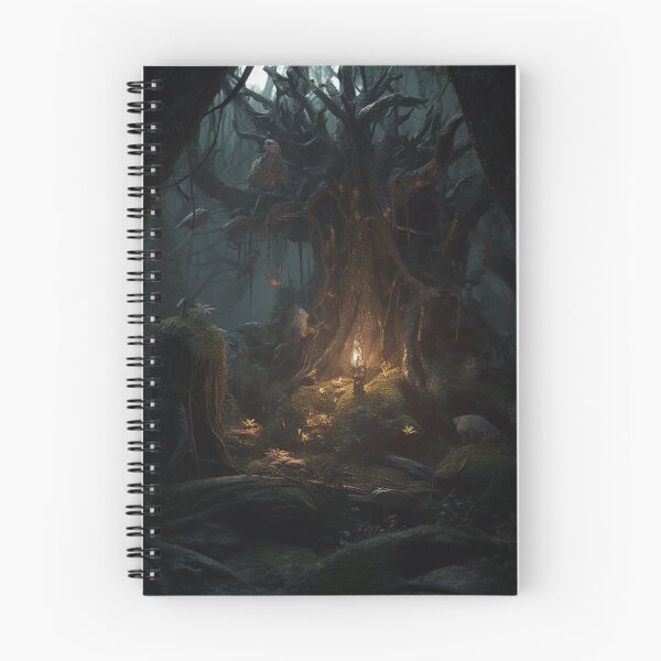Artikelvorschau, Dark Forest Altar Scene #4 entworfen und verkauft von Free-Your-Mind-.