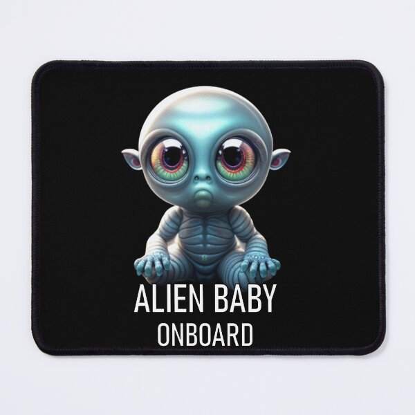 Item preview, Alien Baby Onboard designed and sold by Dioscuri Digital.