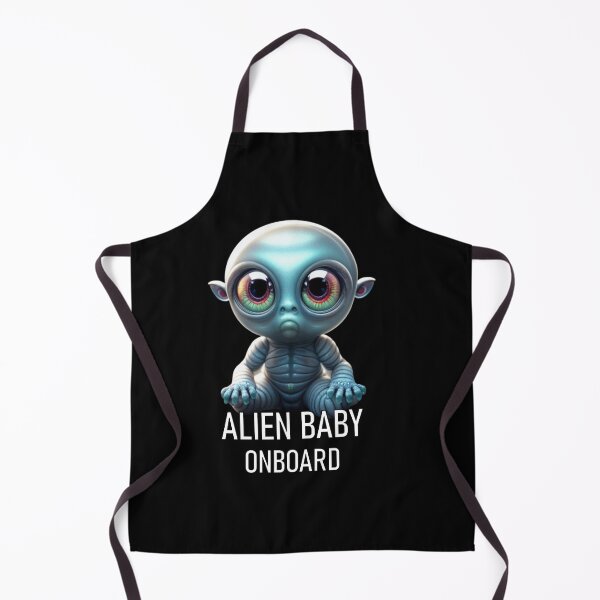 Item preview, Alien Baby Onboard designed and sold by Dioscuri Digital.