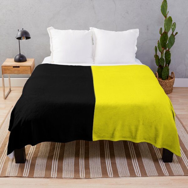 Item preview, Simple black and yellow pattern designed and sold by fuzzyfox.