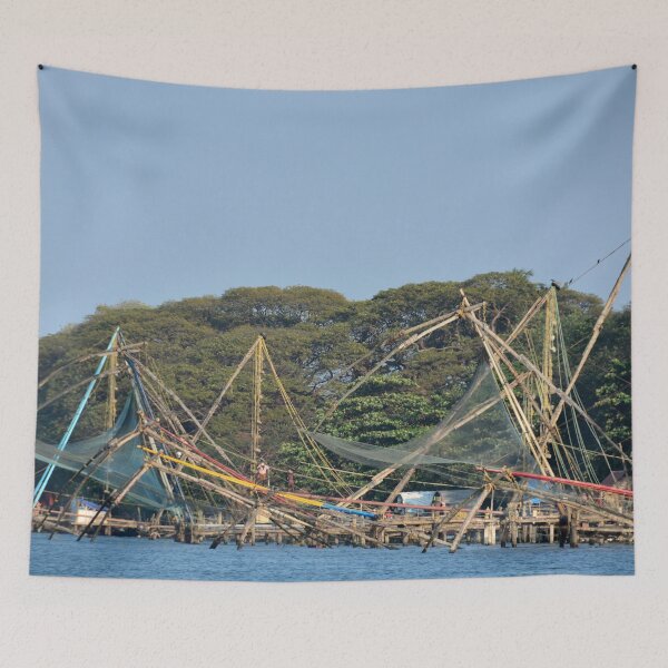 Item preview, India - Chinese fishing nets, fort kochi designed and sold by franck380.