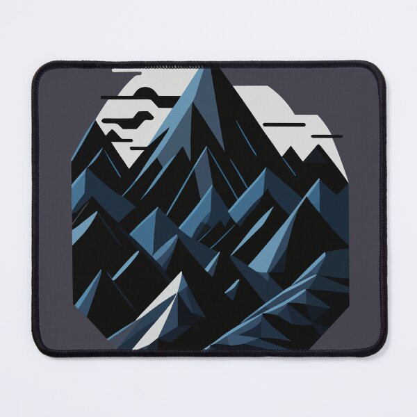 Item preview, Minimalist Mountain Landscape - Serene Nature Wall Art designed and sold by Diegos-.