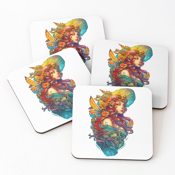 Item preview, Woman Fairy with Flower Hair designed and sold by Patrick Brodeur.