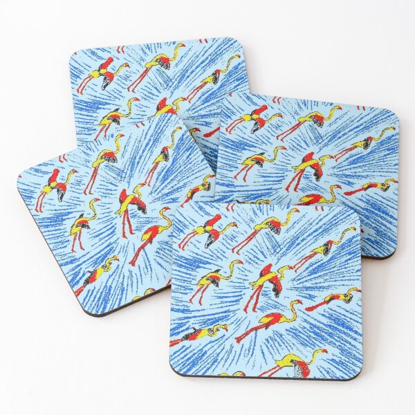 Item preview, Flying Flamingos designed and sold by hermarartonline.