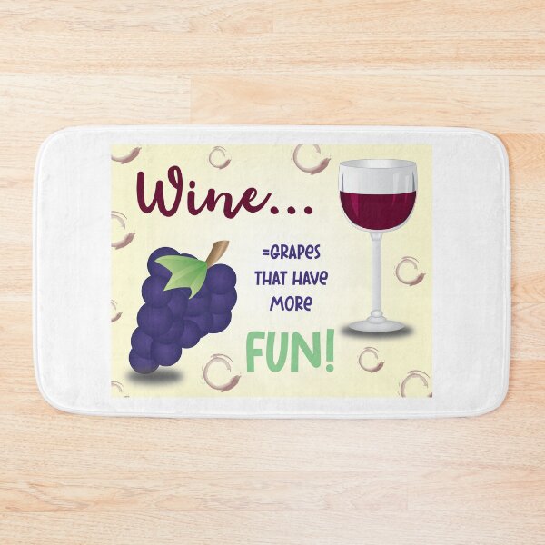 Item preview, Wine = Grapes that Have More Fun digital version designed and sold by EmilySutin.
