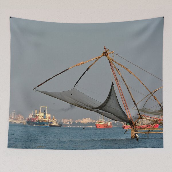 Item preview, India - Chinese fishing nets, fort kochi designed and sold by franck380.