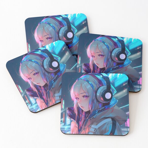 Artikelvorschau, Cyber Futuristic Girl - Anime Wallpaper  entworfen und verkauft von KAIGAME Art.