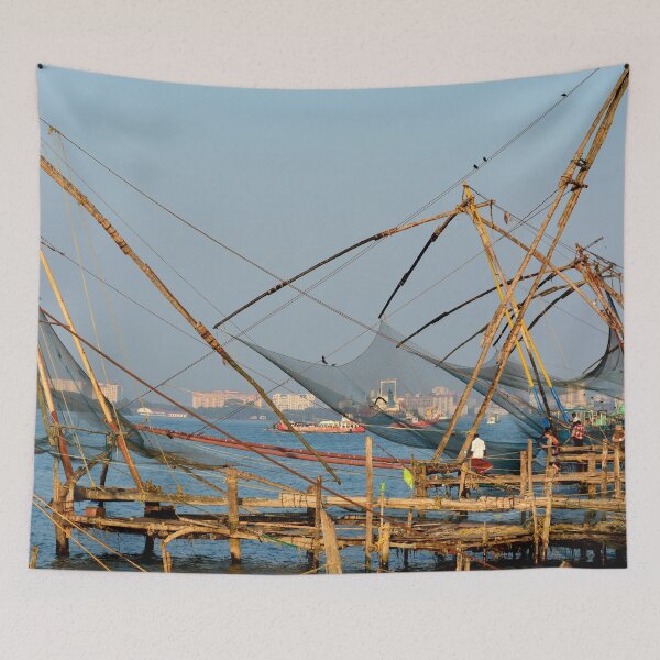 Item preview, India - Chinese fishing nets, fort kochi designed and sold by franck380.