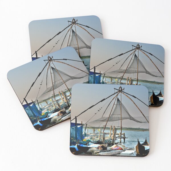 Item preview, India - Chinese fishing nets, fort kochi designed and sold by franck380.