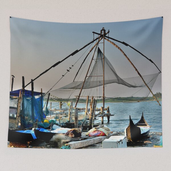 Item preview, India - Chinese fishing nets, fort kochi designed and sold by franck380.