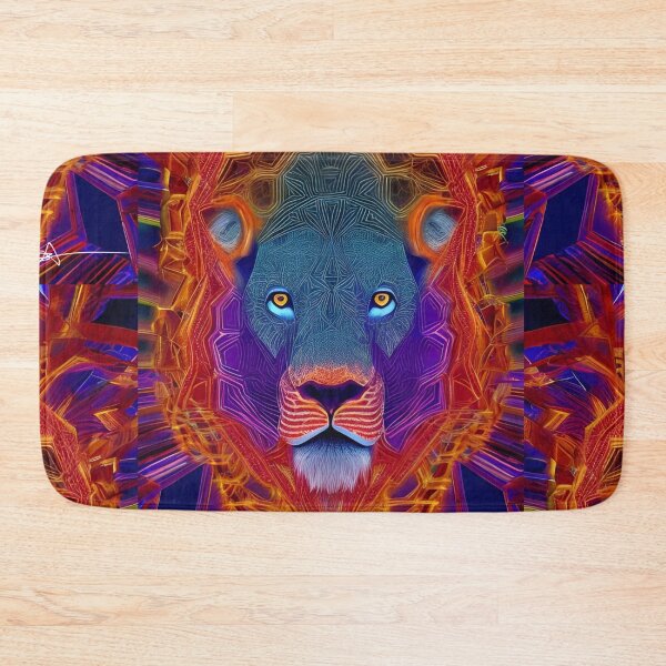 Item preview, Trippy Lion Head 39  designed and sold by Benito Del Ray.
