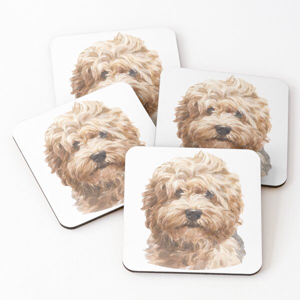 Item preview, Red Havanese Watercolor Art designed and sold by doglovershirts.