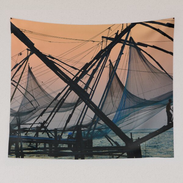 Item preview, India - Chinese fishing nets, fort kochi designed and sold by franck380.