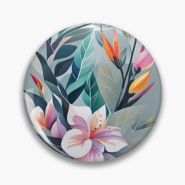 Item preview, Watercolor Flowers and Leaves  designed and sold by CarlosRochArt.
