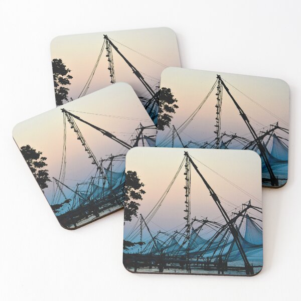 Item preview, India - Chinese fishing nets, fort kochi designed and sold by franck380.