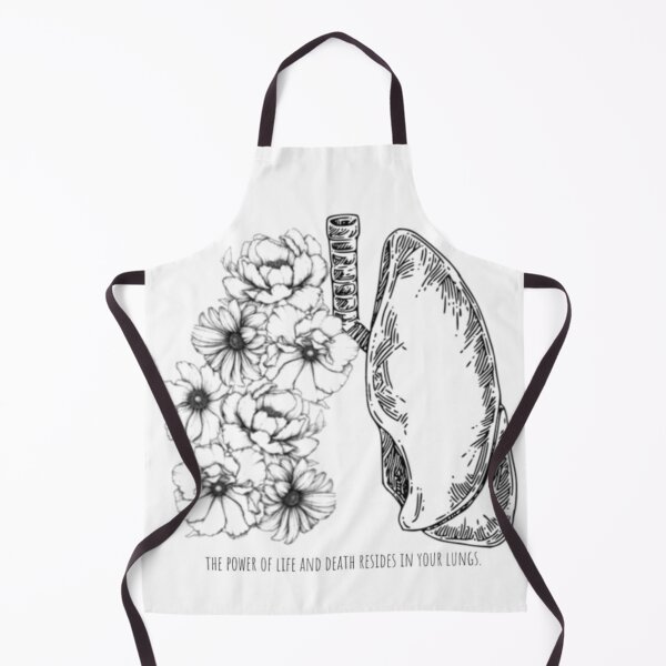 Item preview, The power of life and death resides in your lungs designed and sold by MidwesternFlair.