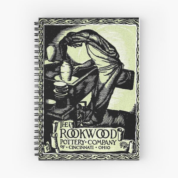 Artikelvorschau, Antik Rookwood Pottery Co. Werbung Kunst entworfen und verkauft von Michael Kessel.