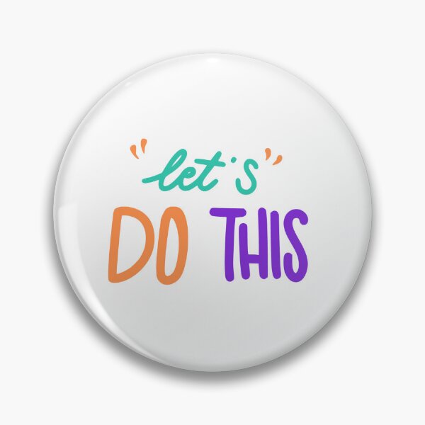 Item preview, Affirmation Typography Design - Let's Do This designed and sold by angelyara.