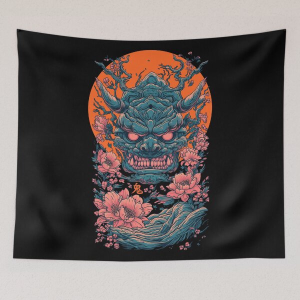 Item preview, Oni and Flowers designed and sold by Almasha.