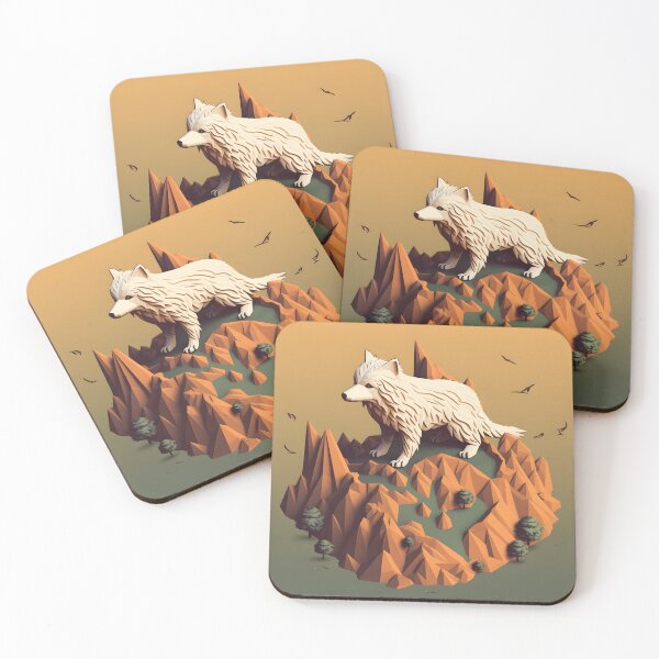Item preview, Wolf on a mountain  designed and sold by Thwataka.