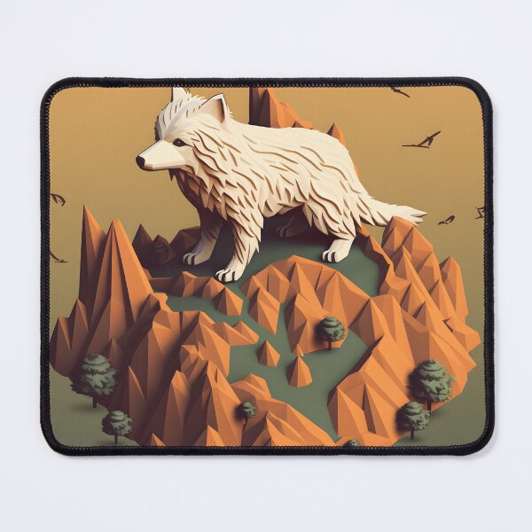 Item preview, Wolf on a mountain  designed and sold by Thwataka.