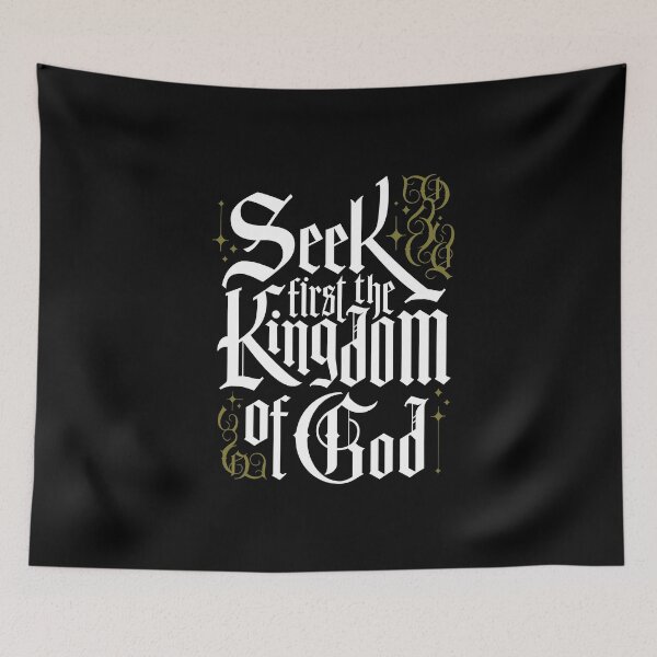Item preview, Seek First The Kingdom Of God designed and sold by InHisImageGifts.