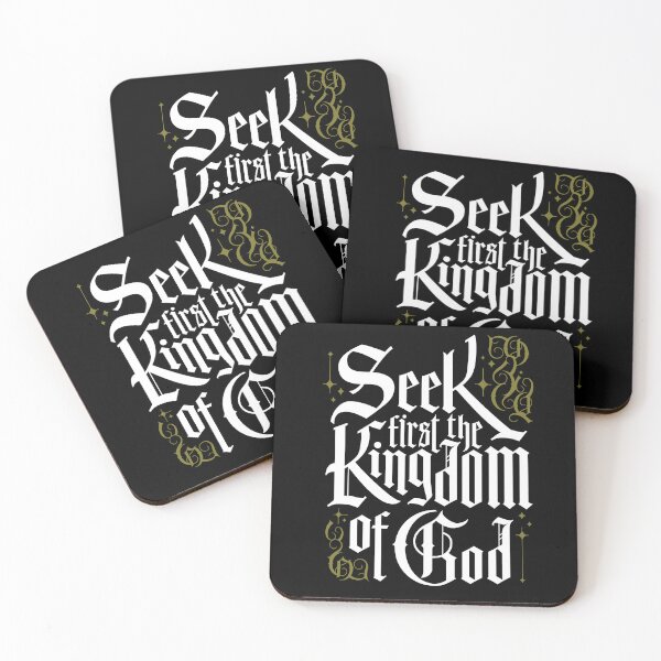 Item preview, Seek First The Kingdom Of God designed and sold by InHisImageGifts.