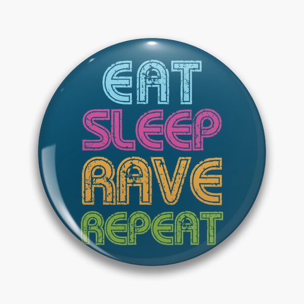 Item preview, Eat Sleep Rave Repeat Rave  designed and sold by hoicham225.