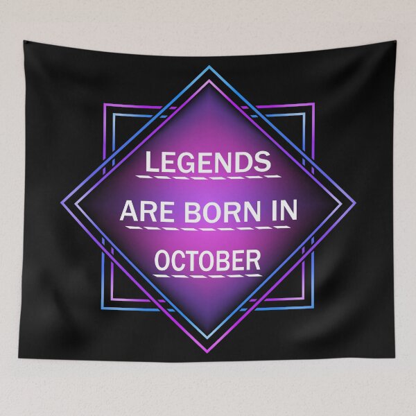 Item preview, Legends are born in october designed and sold by Melcu.