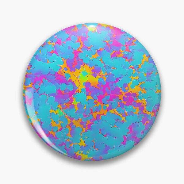 Item preview, Vibrant Fluffy Multicolored Slime designed and sold by salmonman101.
