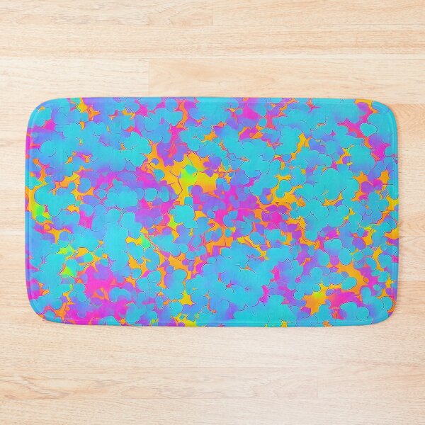Item preview, Vibrant Fluffy Multicolored Slime designed and sold by salmonman101.