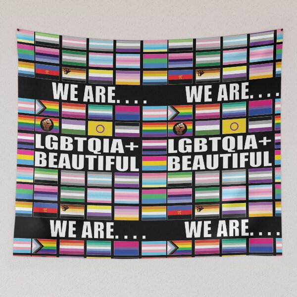 Item preview, We are LGBTQIA+ Beautiful designed and sold by TheirChoice.